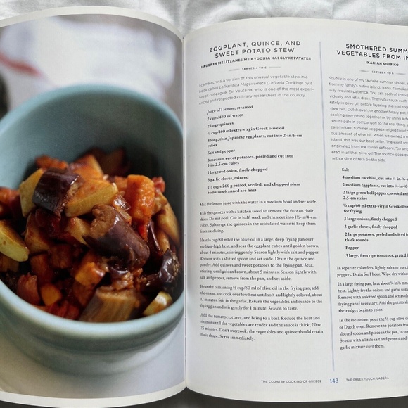 The Country Cooking of Greece Diane Kochilas Hardcover Dustjacket 384 pgs 2012 - Picture 10 of 11